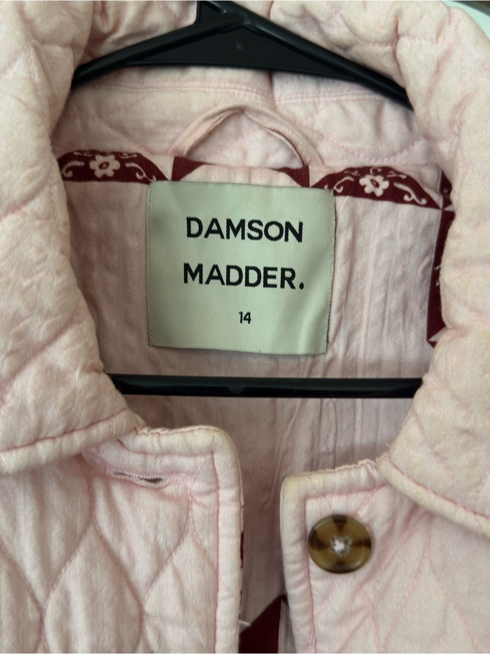 Damson Madder Dahlia Quilted Coat - Picture 4 of 8